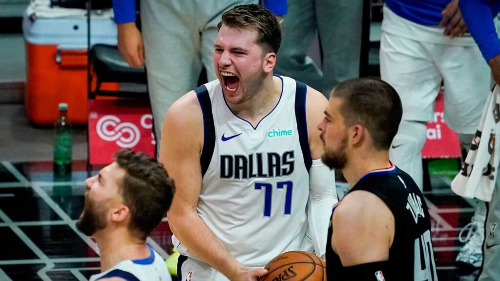 Doncic Mavericks Clippers