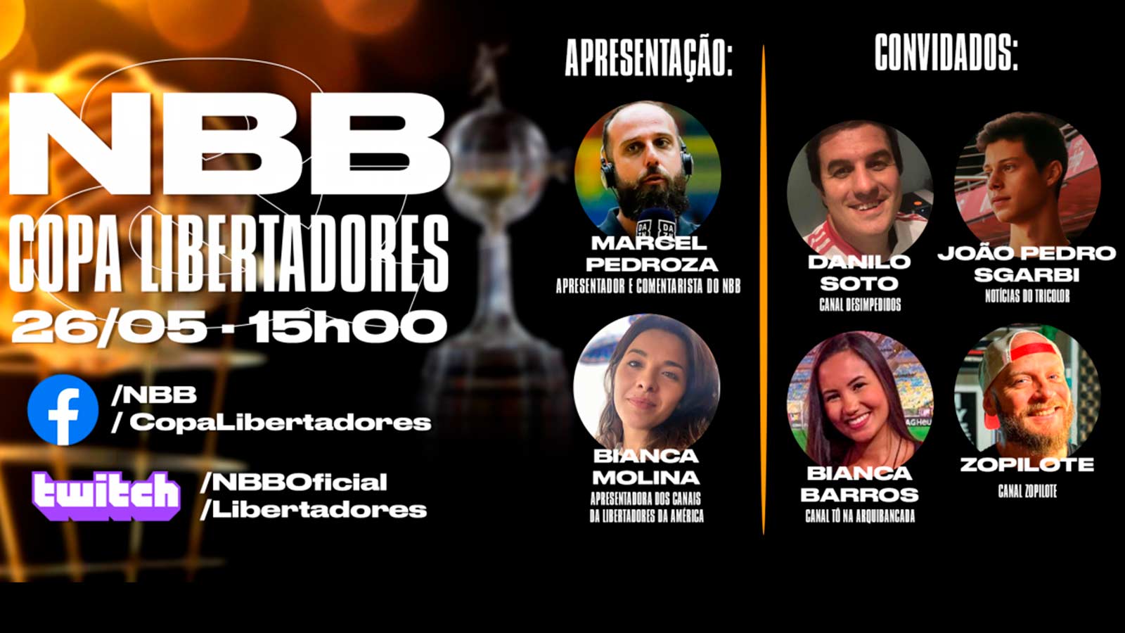 NBB ação conjunto Libertadores