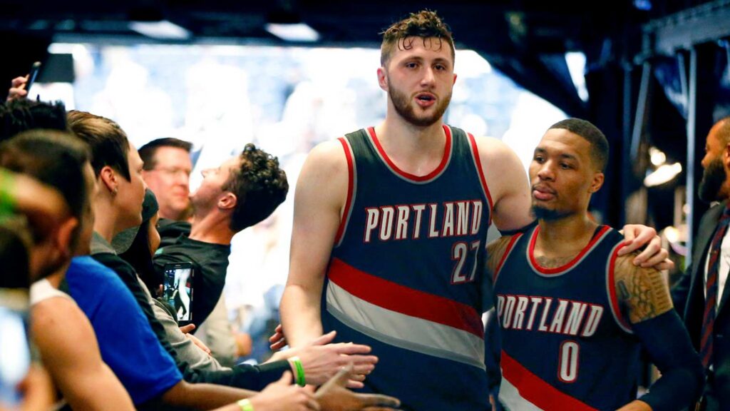 Nurkic Damian Lillard Portland