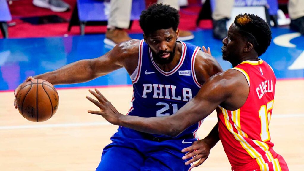 Embiid 76ers Hawks