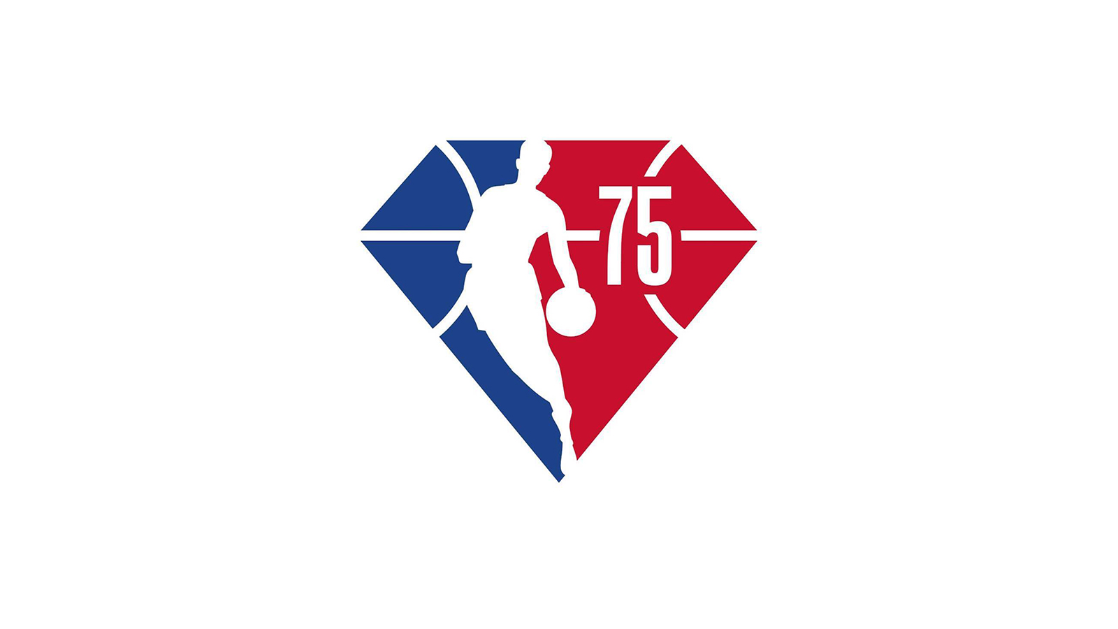 NBA logo 75 anos