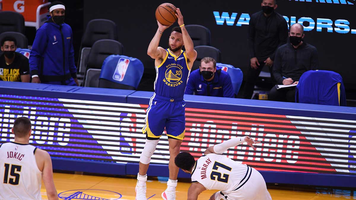 Curry cestas três pontos