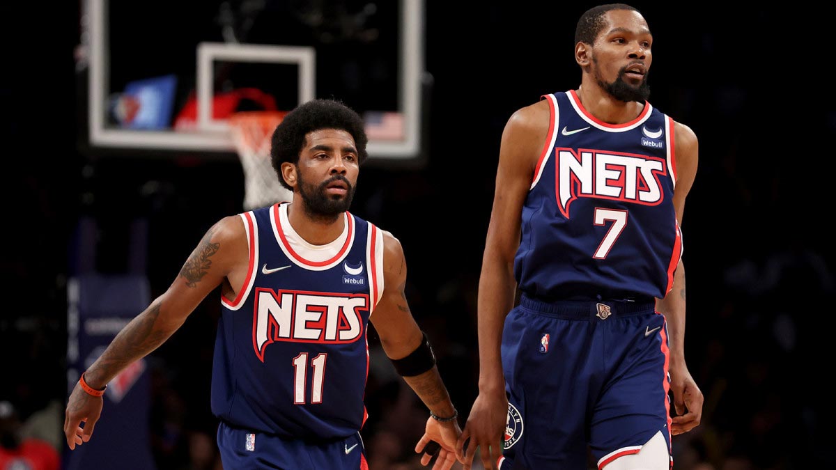Brooklyn Nets saídas Kyrie Irving Kevin Durant