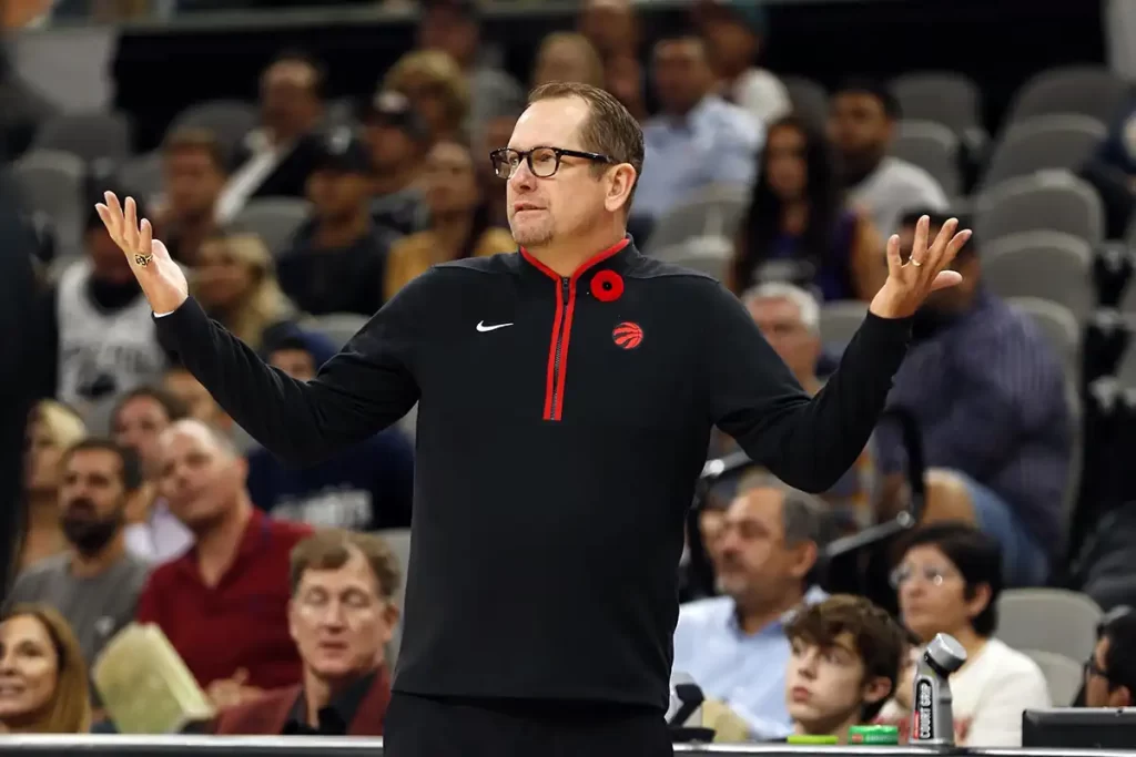 Raptors demite Nick Nurse