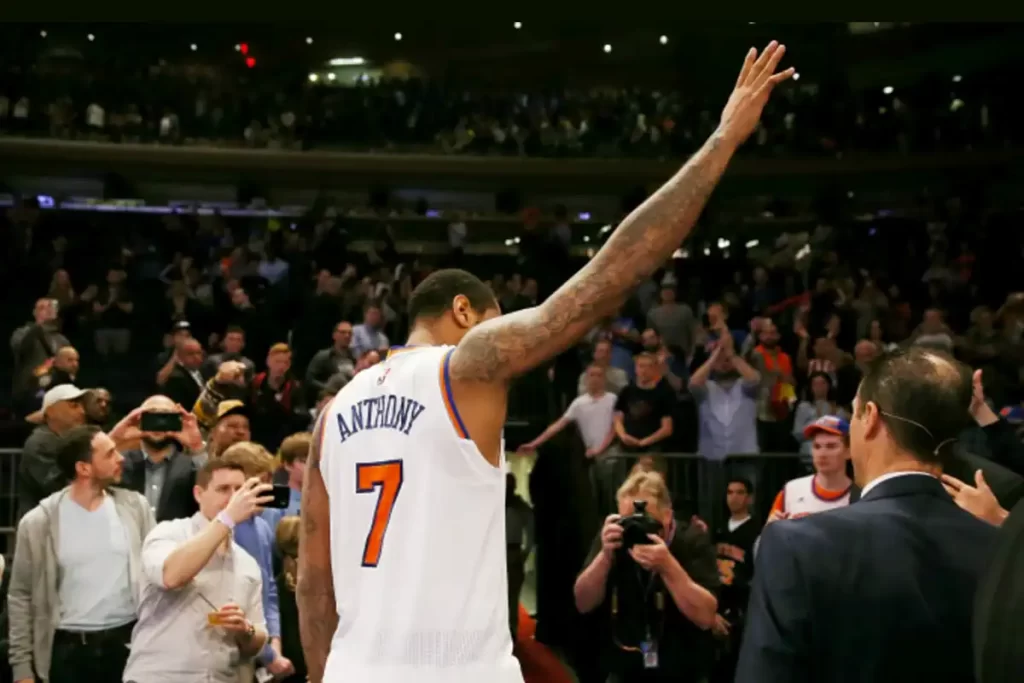 Carmelo Anthony Aposentadoria