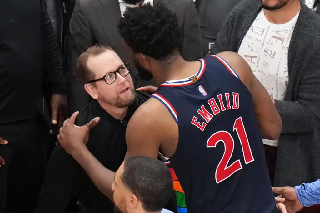 Nick Nurse técnico 76ers