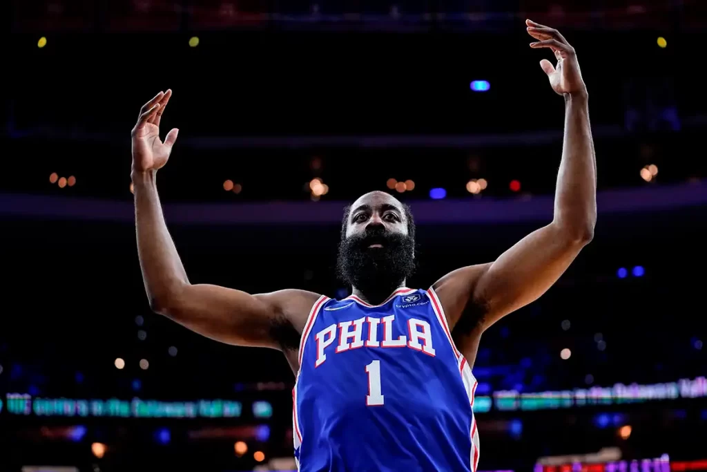 James Harden Guerra 76ers