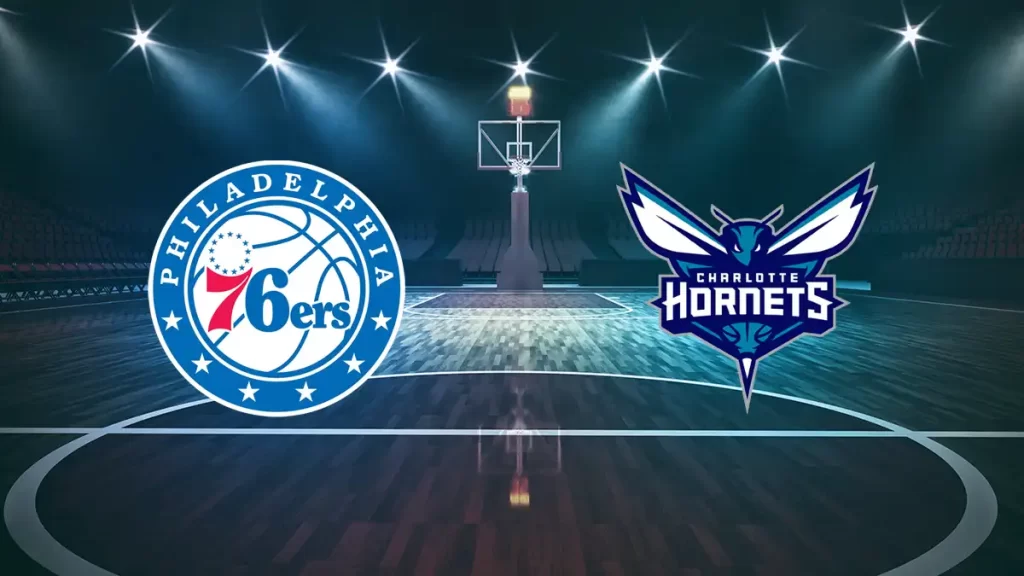 Onde assistir 76ers Hornets