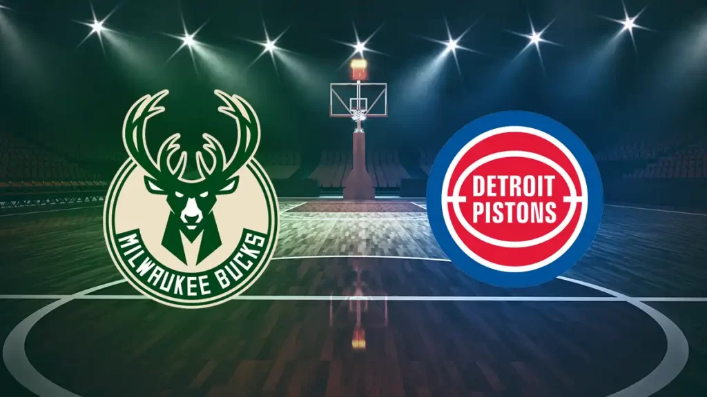 Onde assistir Bucks Pistons