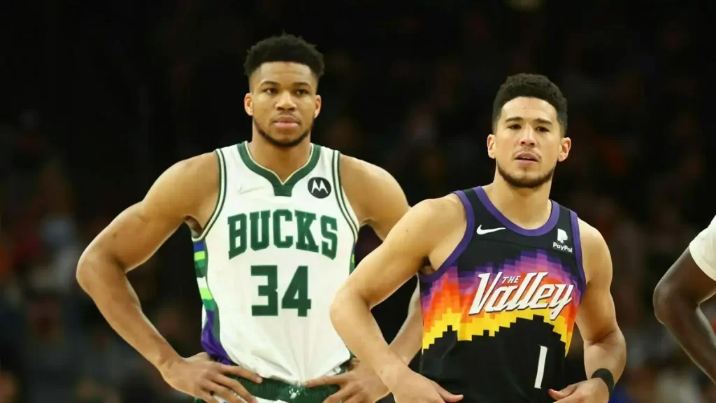 Booker Antetokounmpo jogadores semana