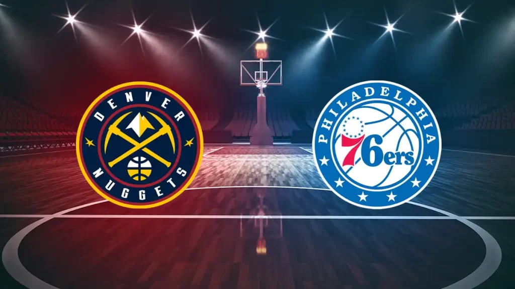 Onde assistir Nuggets 76ers