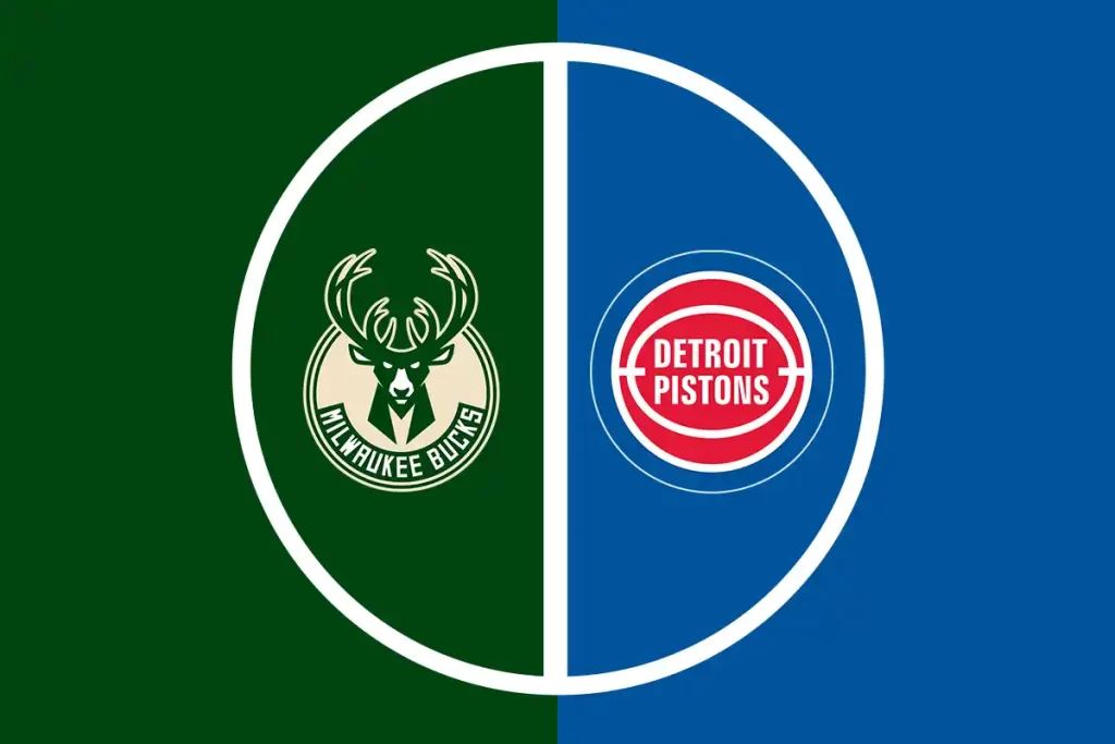 Onde assistir Bucks Pistons