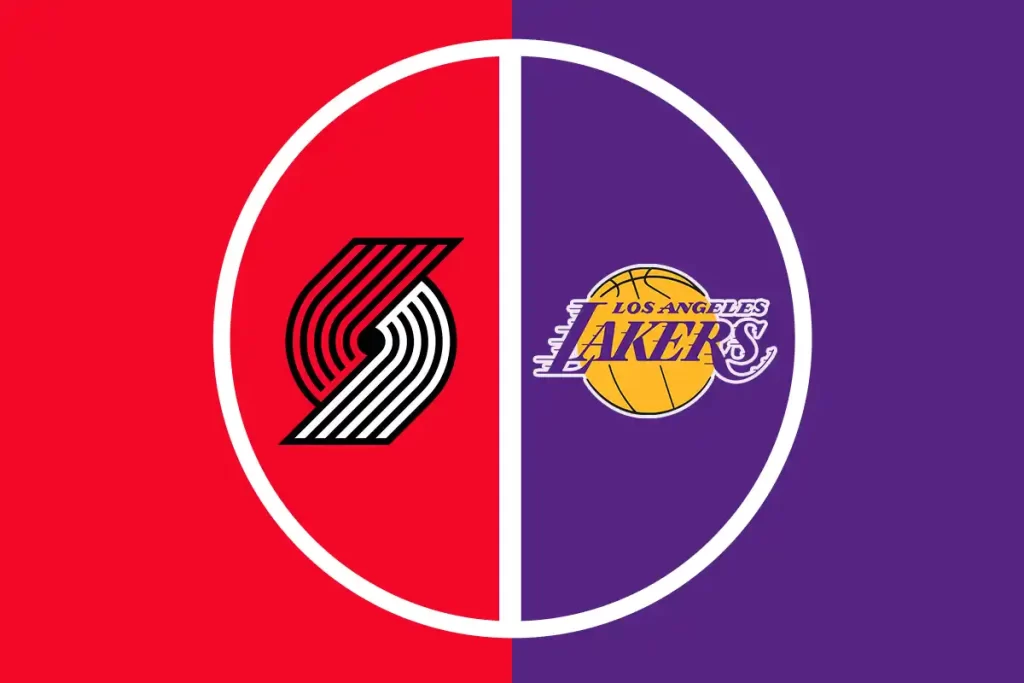 Onde assistir Blazers Lakers