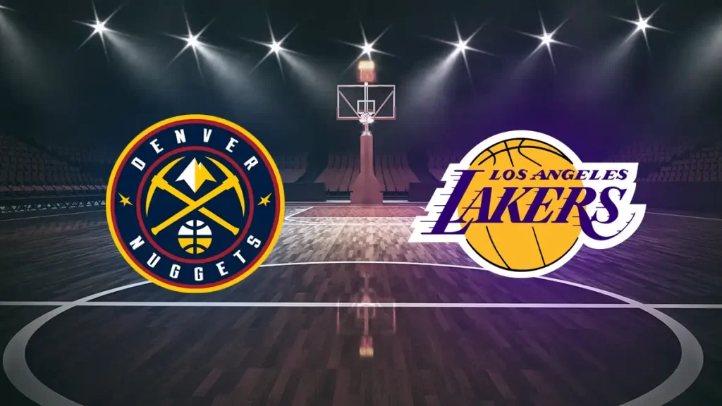 Onde assistir Nuggets Lakers