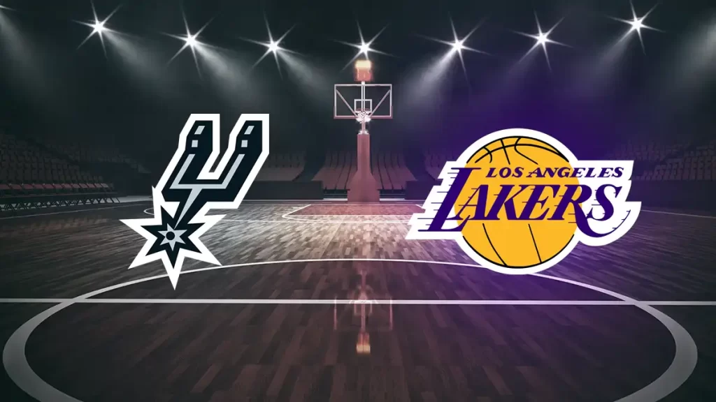 Onde assistir Spurs Lakers