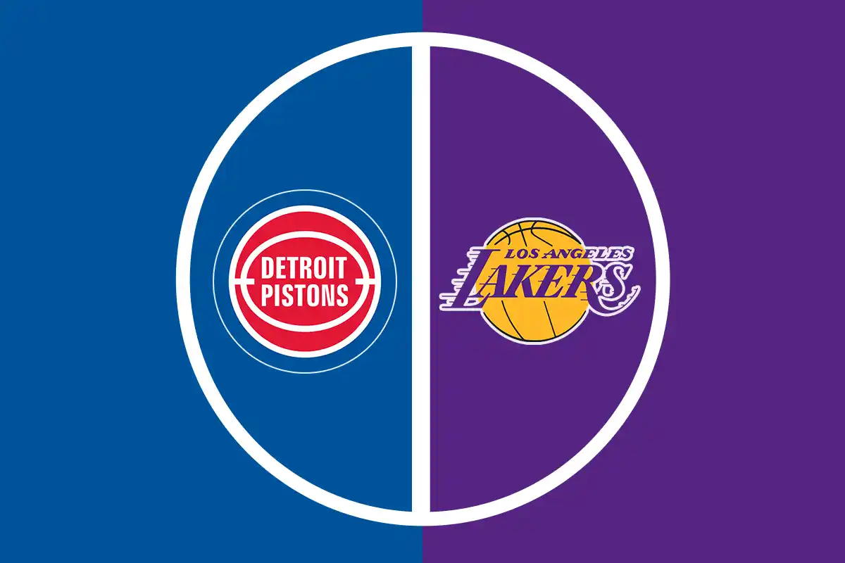 Onde assistir NBA Ao Vivo: Detroit Pistons x Los Angeles Lakers