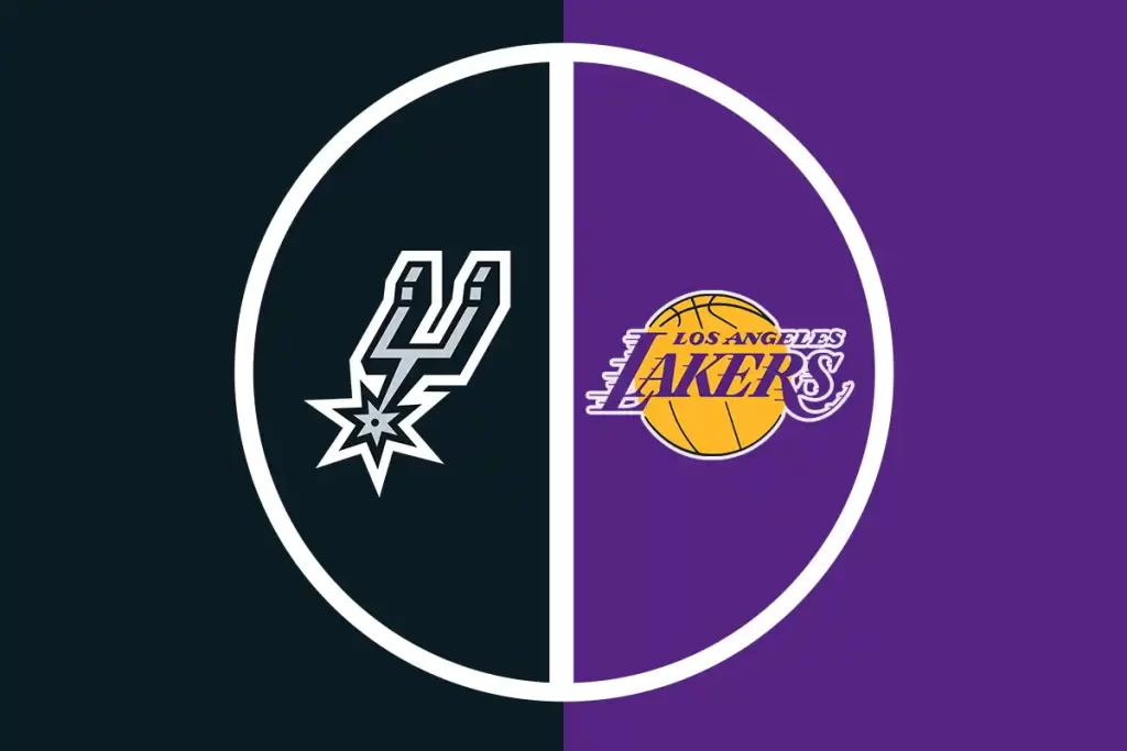 Onde assistir Spurs Lakers