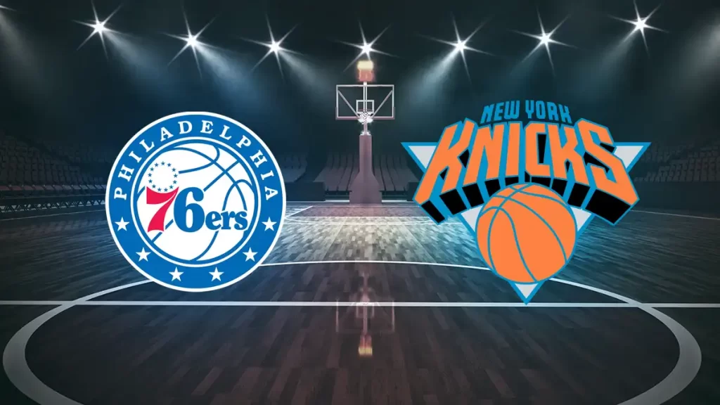 Onde assistir 76ers Knicks