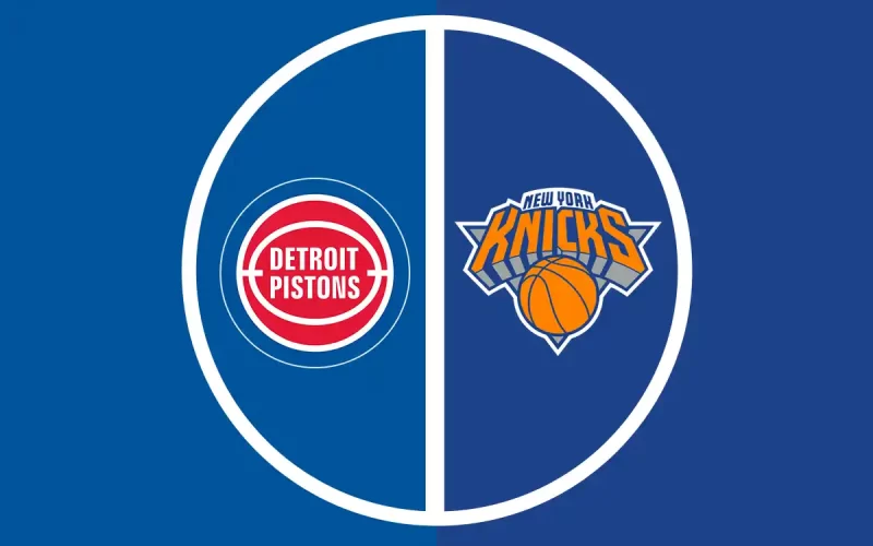 Onde assistir Pistons Knicks