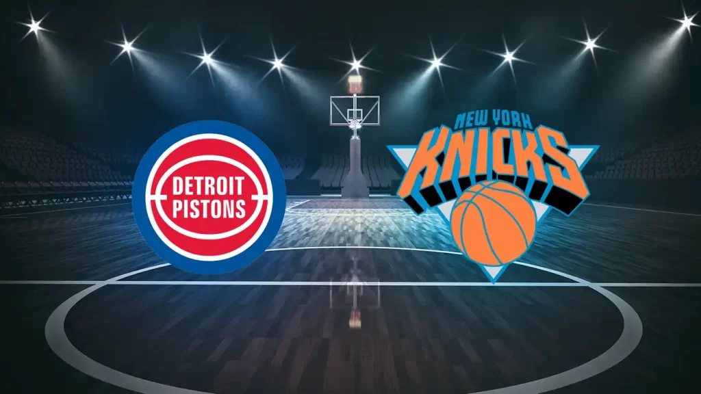 Onde assistir Pistons Knicks