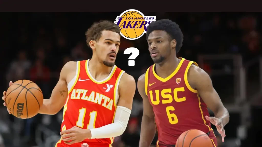 Lakers Trae Young Bronny