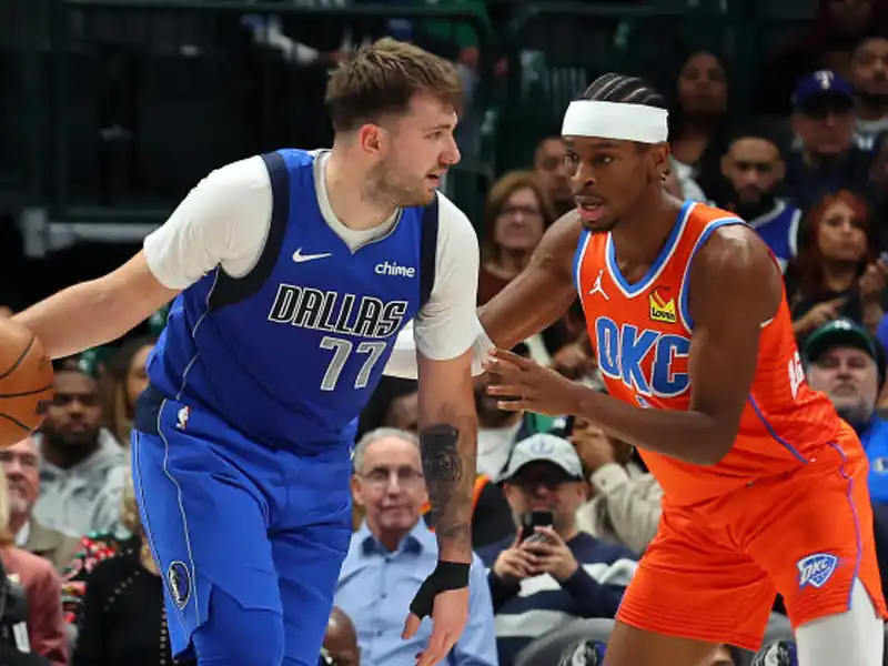 Luka Doncic Dallas Mavericks Shai Gilgeous-Alexander Oklahoma City Thunder