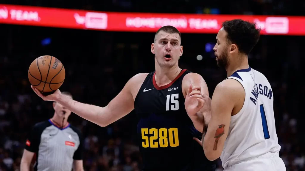 Jokic NuggetsTimberwolves