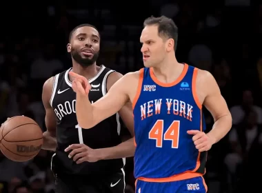 Knicks Bridges Nets Bogdanovic