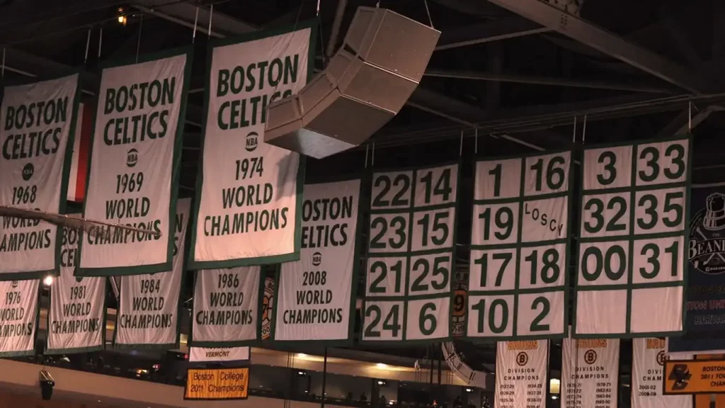 Números camisas aposentadas Celtics