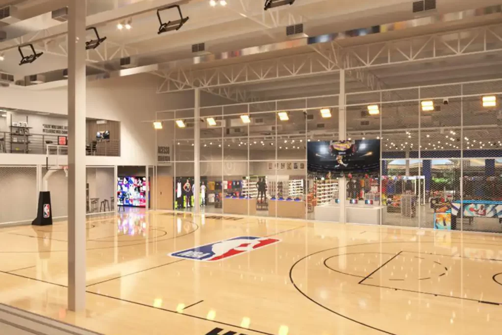 Inauguração NBA Store Arena