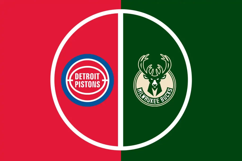 Onde assistir Pistons Bucks