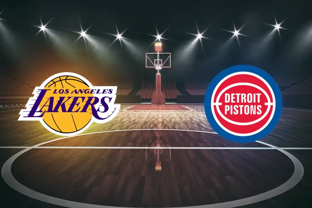 Onde assistir Lakers Pistons