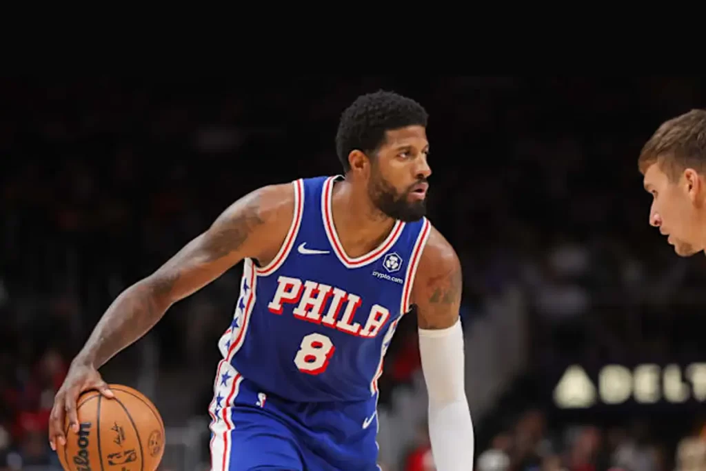 Paul George estreia 76ers