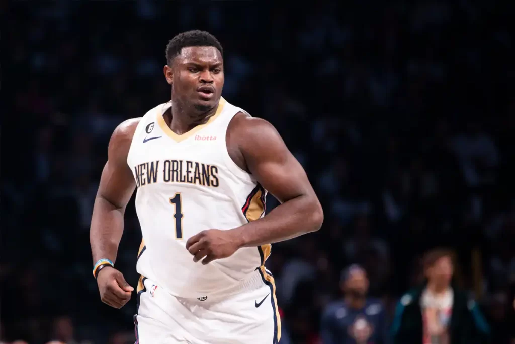 Zion Williamson fora