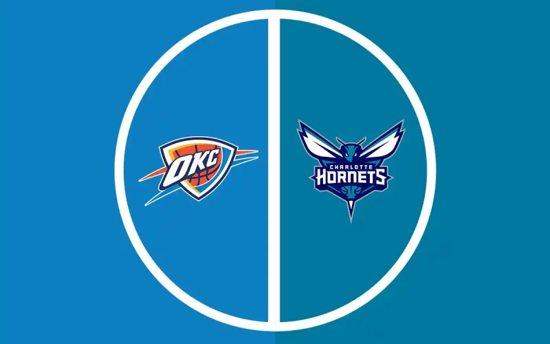 Oklahoma City Thunder x Charlotte Hornets