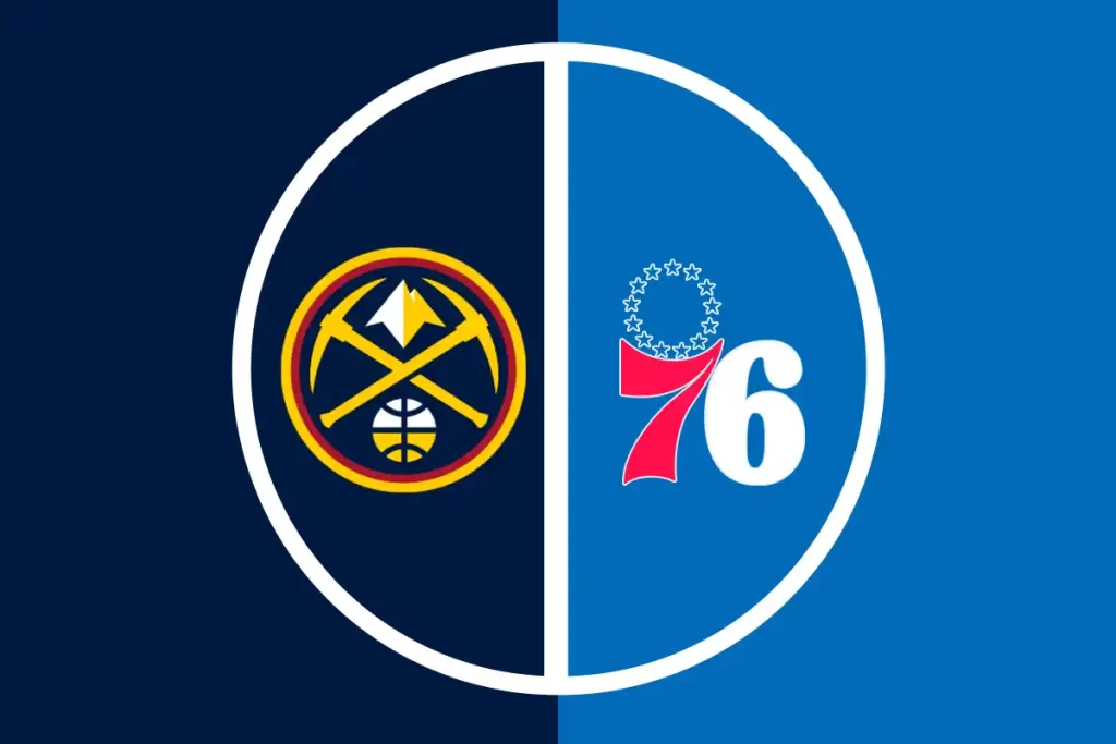 Onde assistir Nuggets 76ers