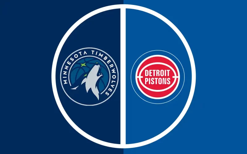 Onde assistir Timberwolves Pistons