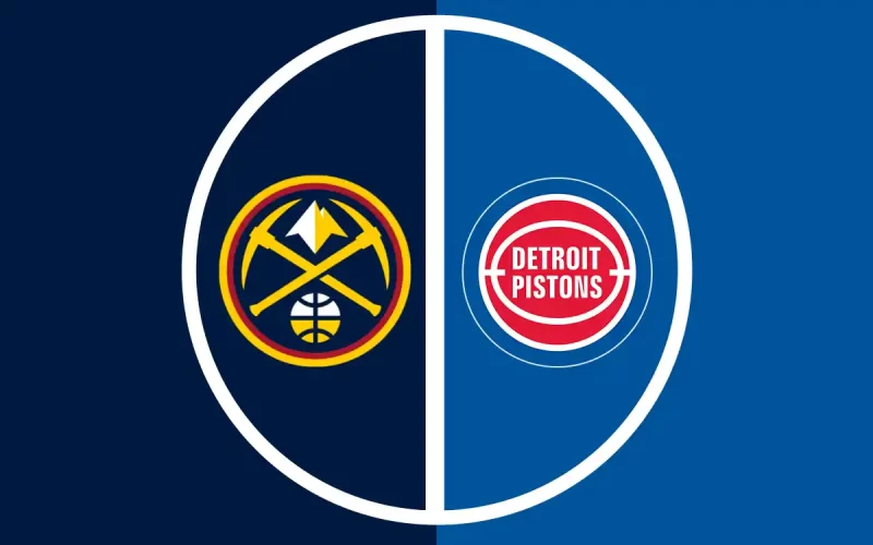 Onde assistir Nuggets Pistons