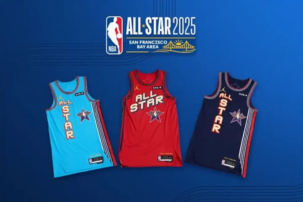 Uniformes quadra NBA All Star