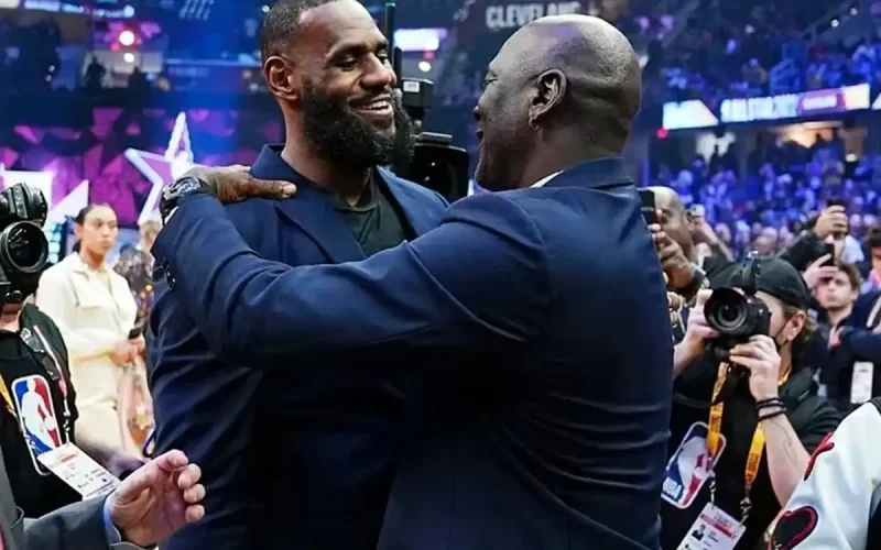 LeBron James Michael Jordan