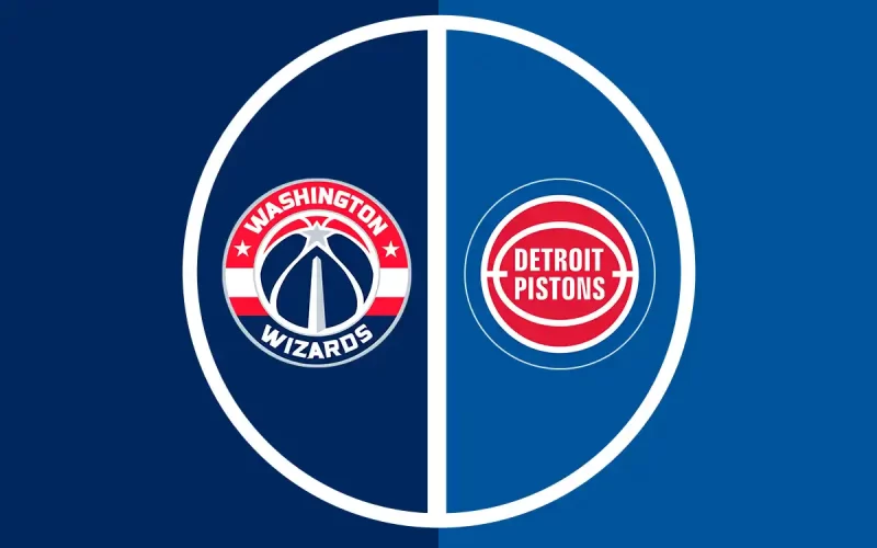 Onde assistir Wizards Pistons