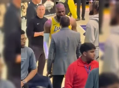 LeBron James briga comentarista