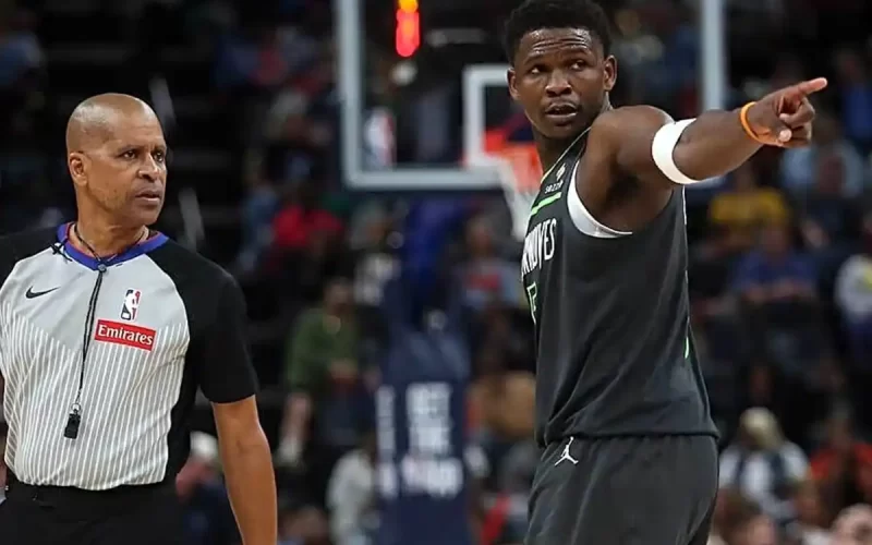 Anthony Edwards Multado NBA