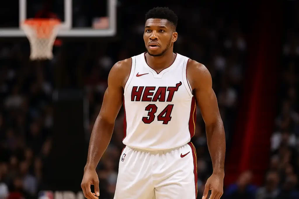 Giannis Antetokounmpo Bucks Heat