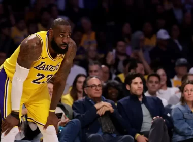 LeBron Lakers lesão virilha