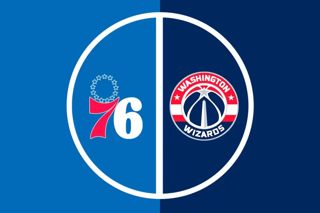 Onde assistir 76ers Wizards