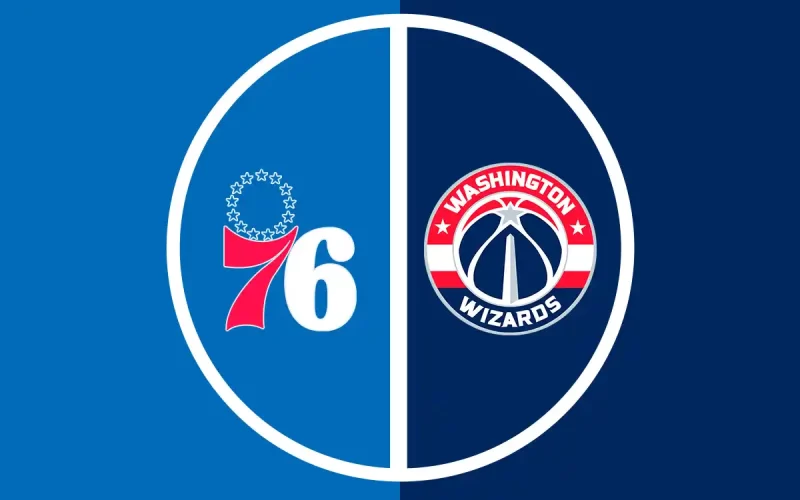 Onde assistir 76ers Wizards