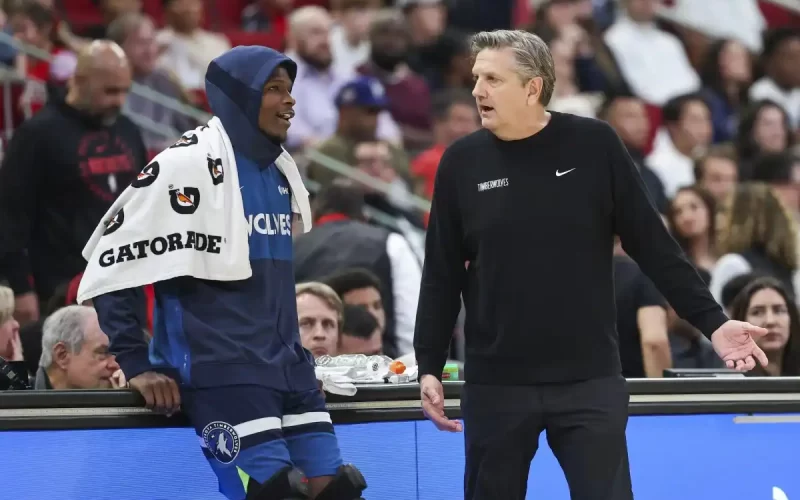 Treinador Timberwolves Anthony Edwards