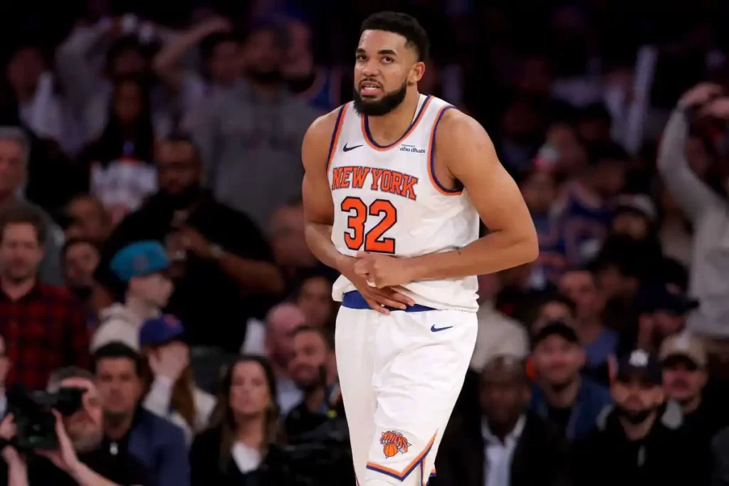 Karl-Anthony Towns Knicks lesionado