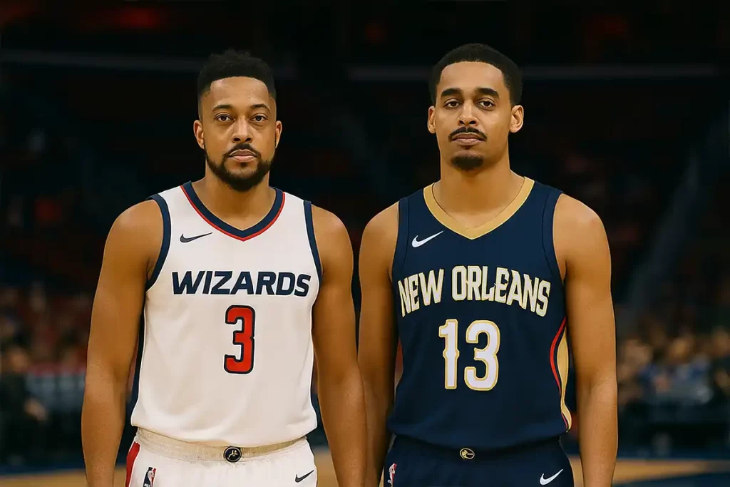 Pelicans McCollum Wizards Poole